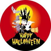 Díszített ostyalap - Happy Halloween (DO321)