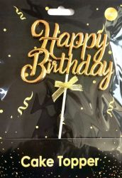 Manyag "Happy Birthday" beszr ARANY