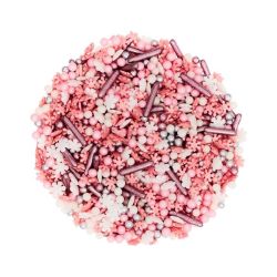 Cukorgyngy - Rzsaszn hpehely mix 50 g