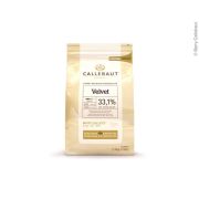 Callebaut fehrcsokold 33,1%, 1 kg-s