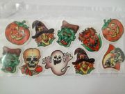 Halloween dekormassza figura 10 db/csomag