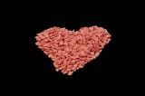 Confetti piros szv (100 g)