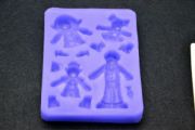 MARCIPN/FONDANT MINTZ, SZILIKON, RONGYBABK (9X12 CM)
